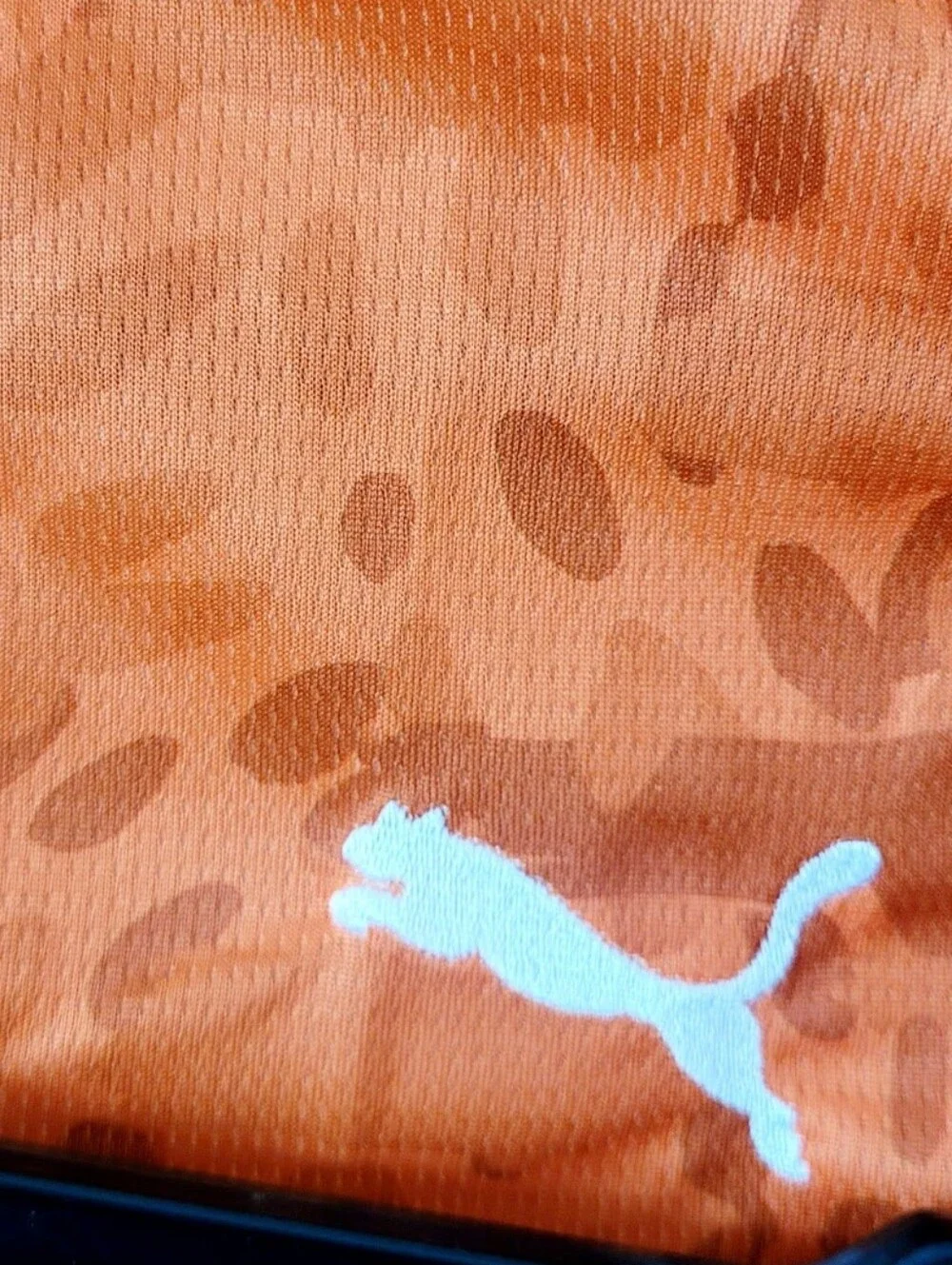 Puma Ivory Coast 2026 World Cup Orange/Green Soccer Kit Top&Shorts Kid's Small - Picture 7 of 16